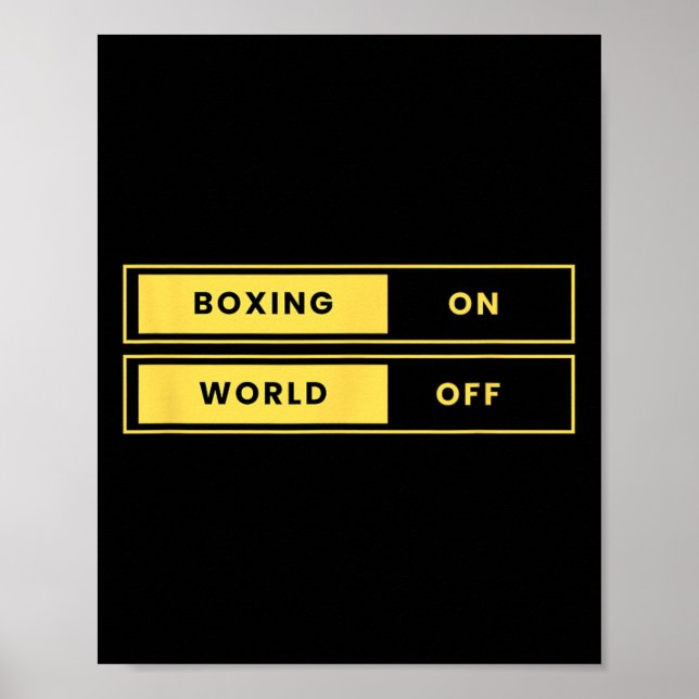 Boxing On  Poster (Front)