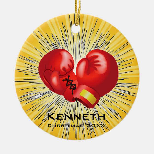 Boxing Ornament (Front)