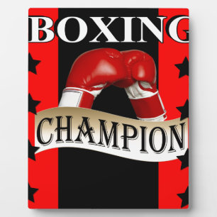 BOXING PLAQUE
