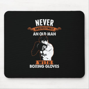 Boxing Player Fan Boxer Combat Sports Kickboxing O Mouse Pad
