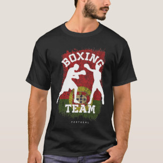 Boxing Portugal Combat Sports Fighter Boxing T-Shirt