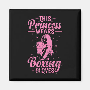 Boxing Princess  Magnet