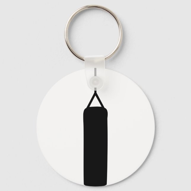 boxing punching ball bag key ring (Front)