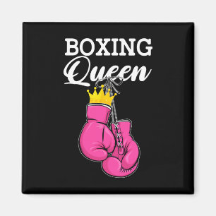 Boxing Queen Boxing Player Sport Lover Boxer Magnet