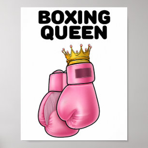 Boxing Queen Womens Boxing Girls Boxer Boxing 1 Poster