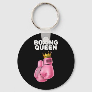Boxing Queen Womens Boxing Girls Boxer Boxing  Key Ring