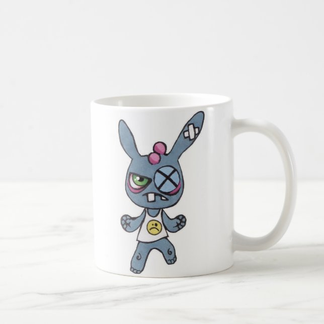 Boxing Rabbit 11oz Classic Mug (Right)