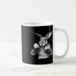 Boxing Rabbit Boxing Gloves Kickboxing Funny Boxer Coffee Mug