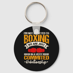 Boxing Ring Gloves Boxer Sport Coach Trainee Key Ring