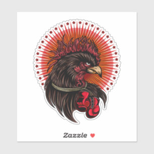 Boxing Rooster
