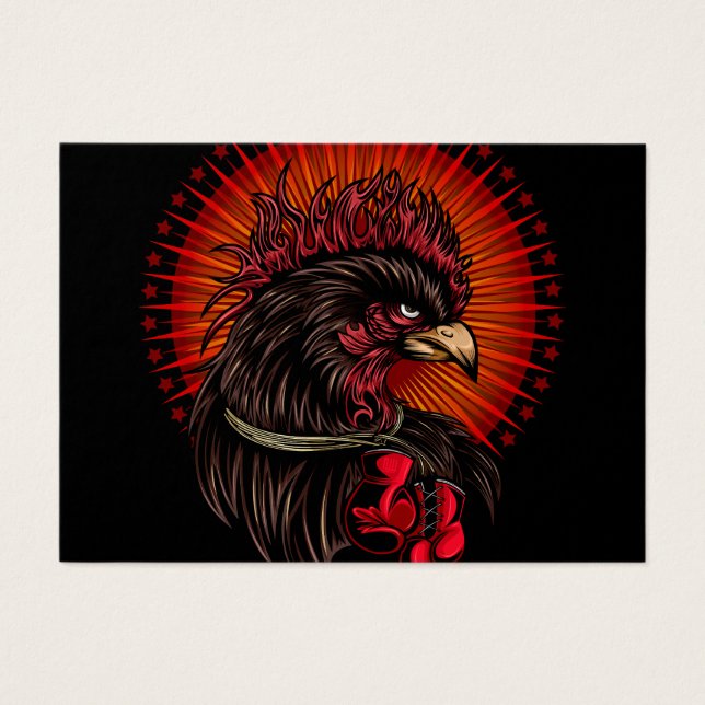 Boxing Rooster (Front)