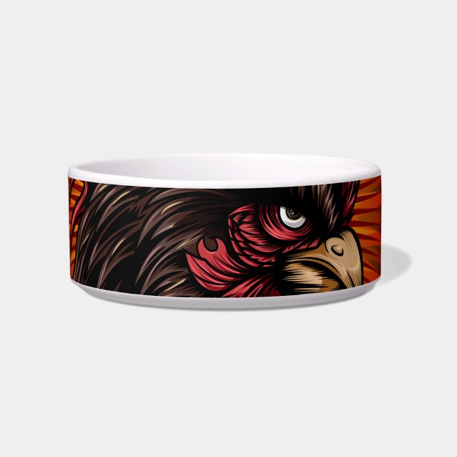 Boxing Rooster Bowl (Front)