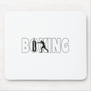 Boxing Sandbag Boxer For Men Boys Mouse Pad