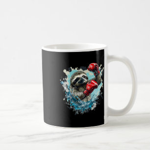Boxing Sloth With Boxing Gloves Kickboxing Funny B Coffee Mug