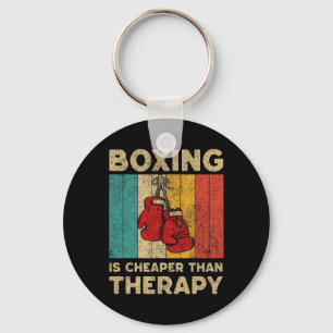 Boxing Son Vintage Boxing Boxer  Key Ring