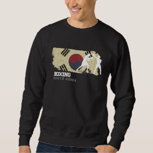 Boxing South Korea Combat Sports Fighter Boxing Sweatshirt