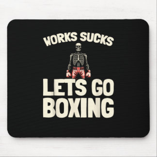 Boxing Sparring - Gloves Fighter Boxer  Mouse Pad