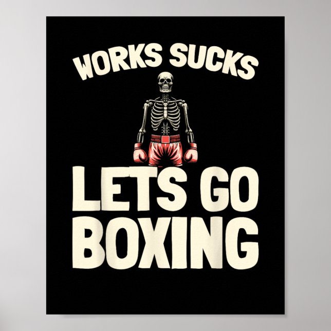 Boxing Sparring - Gloves Fighter Boxer  Poster (Front)