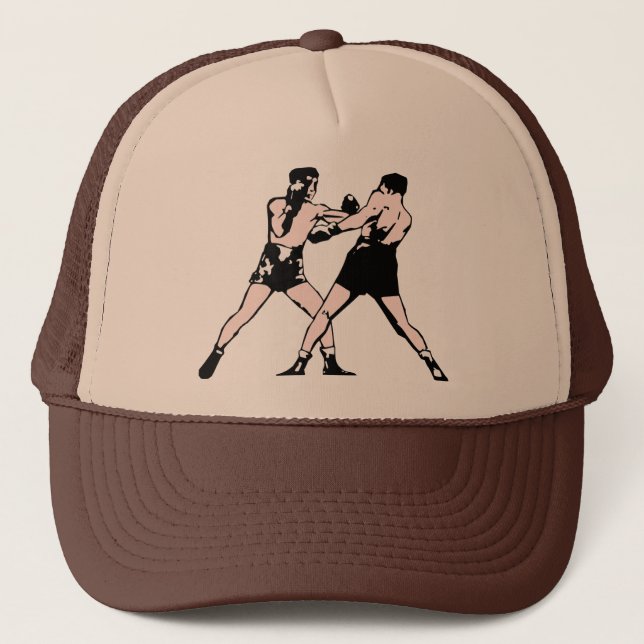 Boxing Sparring Trucker hat (Front)