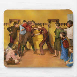 Boxing - The Manly art of self-defence 1908 Mouse Pad