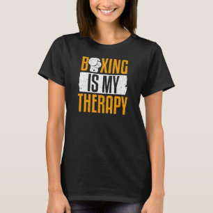 Boxing Therapy Boxer Boxing Trainer Coach T-Shirt
