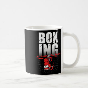 Boxing Therapy Kickboxing Boxer  Coffee Mug