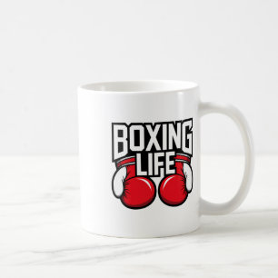 Boxing Training Resilence For Athletic Boxer Life  Coffee Mug