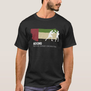 Boxing United Arab Emirates Combat Sports Fighter T-Shirt