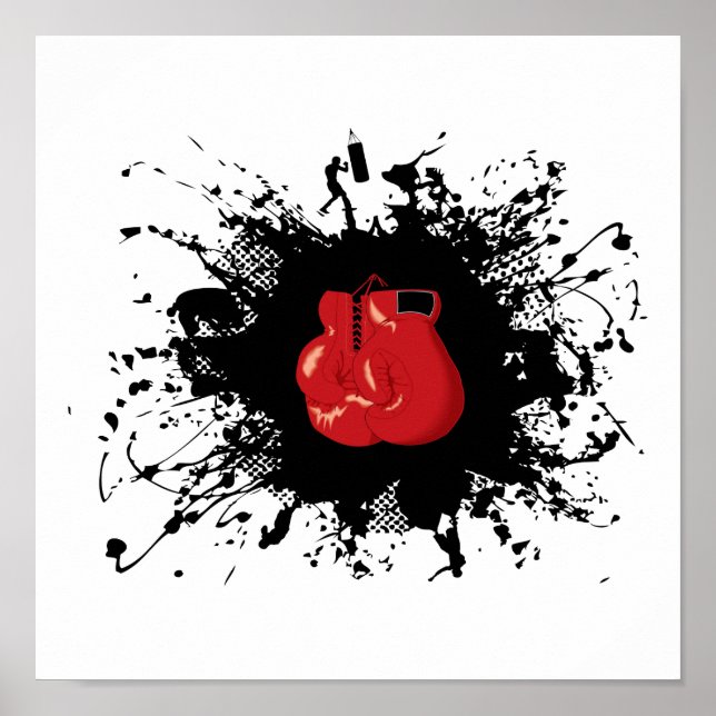 Boxing Urban Style Poster (Front)
