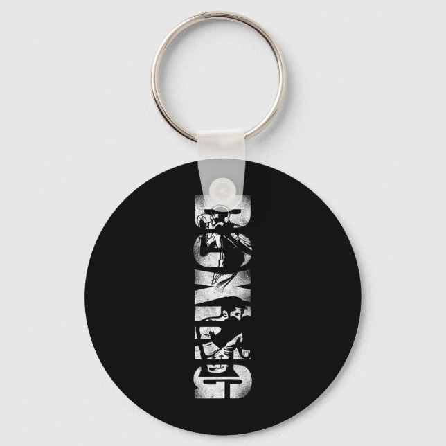 Boxing Vintage Boxing 1  Key Ring (Front)