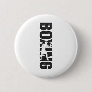 Boxing Vintage Boxing 6 Cm Round Badge