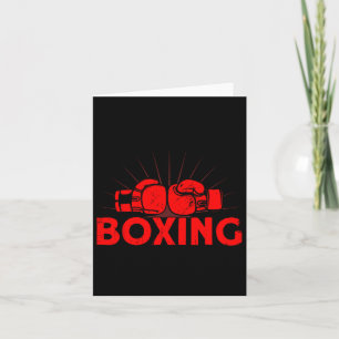 Boxing Vintage Love Title Boxing Card
