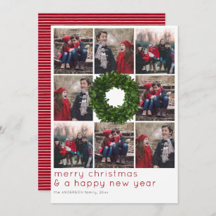 Boxwood Wreath 8 Grid Christmas Holiday