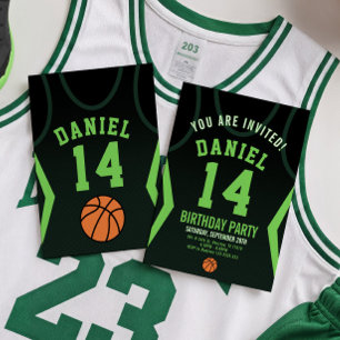 Boy 14 Birthday Invitation