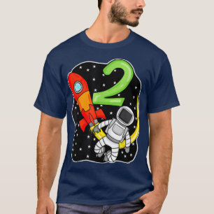 Boy 2 Years Astronaut Space T-Shirt
