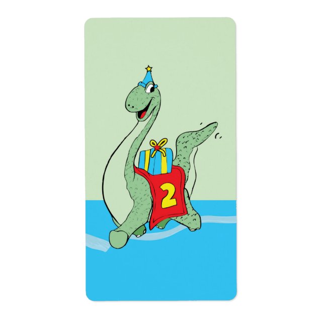 Boy, 2nd Birthday Dinosaur (Front)