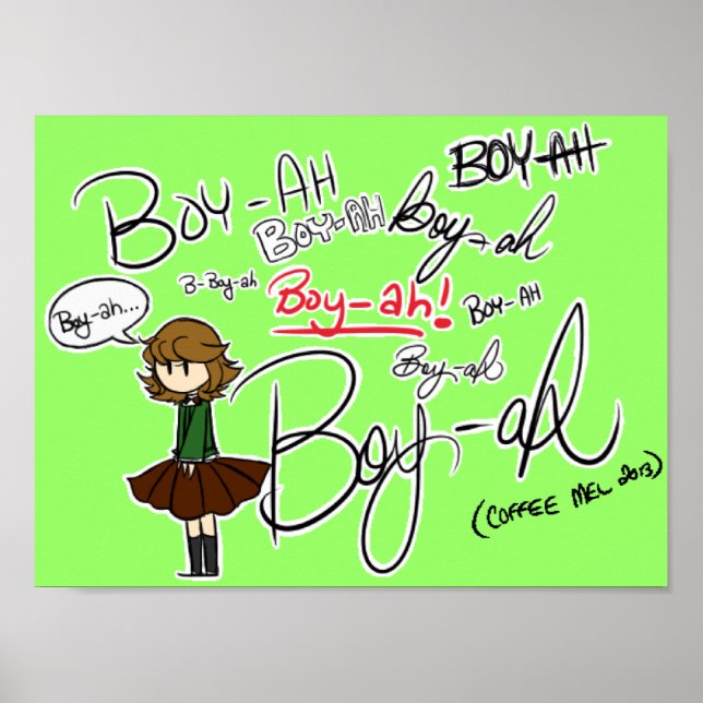 BOY-AH POSTER (Front)