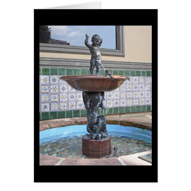 Boy and Frog Fountain by Raffaello Romanelli (Front)