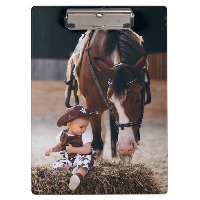 Boy and Horse  Clipboard (Front)
