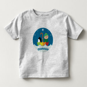 Boy And Penguin Lost And Found Friendship  Toddler T-Shirt