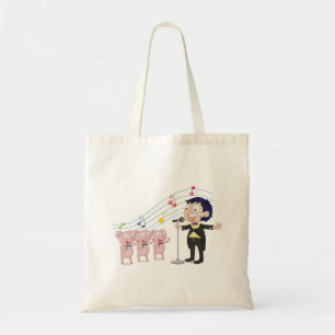 Boy And Pigs Singing Tote Bag