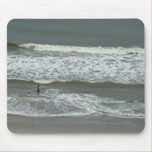 Boy and the Sea Mouse Pad