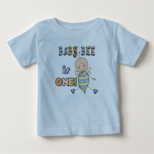 Boy Baby Bee 1st Birthday Tshirts and Gifts
