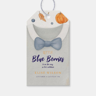 Boy baby shower autum fall burlap bodysuit invita gift tags