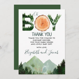  Boy Baby Shower Thank You