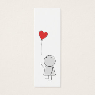 Boy & Balloon Bookmark