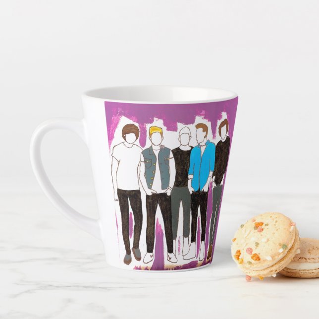 BOY BAND LATTE MUG (In Situ)