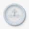 Boy Baptism Paper Plates