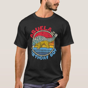Boy Birthday I Abuela I Ankylosaurus I Family Matc T-Shirt