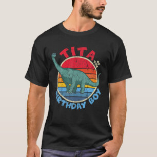 Boy Birthday I Tita I Brachiosaurus I Family Match T-Shirt